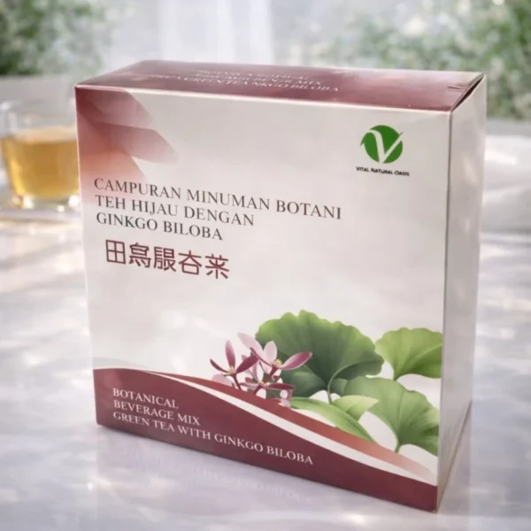 Botanical Beverage Mix – Green Tea with Ginkgo Biloba